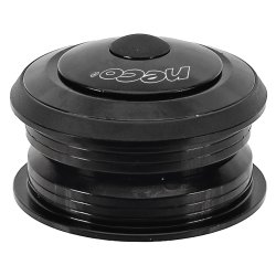 Head Set 1-1/8" Alloy-Black Semi-Integrated