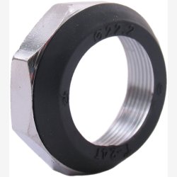 Headset Lock Nut 22.2mm Chrome