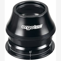 Head Set Ergotec A118SAC-ES 1-1/8" semi-integrated with 65 &deg; steering lock - black