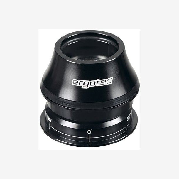 Head Set Ergotec A118SAC-ES 1-1/8" semi-integrated with 65 &deg; steering lock - black