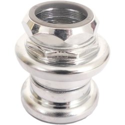 Styrfitting Ergotec S118GK 1 1/8" med gevind - krom