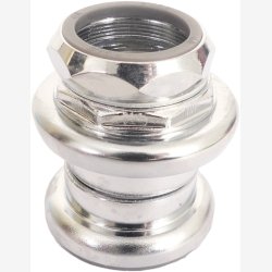 Styrfitting Ergotec S118GK 1 1/8" med gevind - krom