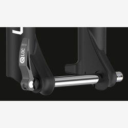 Front fork 27.5" Suntour Mobie25 AIR LOR 1.5" > 1-1/8" steerer tube - PM Bremse coil - 75mm travel