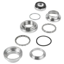 Styrfittings 1a" Neco Ahead til 25.4mm styr (B1=30mm / B2=30mm) stl - sort