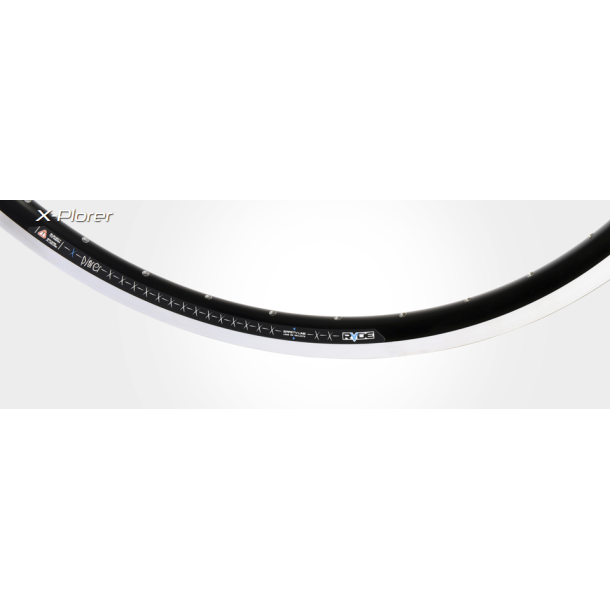 Rim Ryde X-Plorer R 28" / 622 x 19C aluminum 36 holes 14G - black