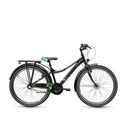 Urban Steel Ltd 26" cykel med 3 gear, fodbremse - sort/grn