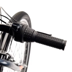 S'COOL troX 26-N3 26" cykel med 3 gear, fodbremse - m�rkegr�/orange