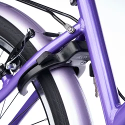 S'COOL chiX Pro 26-K7 26" pigecykel med 7 gear -lilla/lavendel