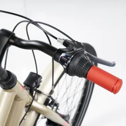 S'COOL chiX Pro 26-K7 26" pigecykel med 7 gear -champagne beige