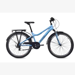 S'COOL troX 26-K6 26" junior MTB-cykel med 6 gear - isbl�