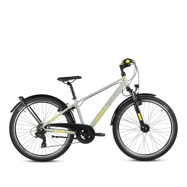 S'COOL troX Pro 26-K7 26" cykel med 7 gear - gr�