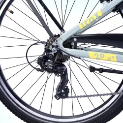 S'COOL troX Pro 26-K7 26" cykel med 7 gear - gr�