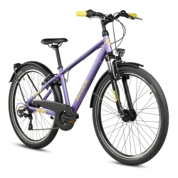 S'COOL troX Pro 26-K7 26" cykel med 7 gear - lilla