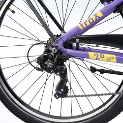S'COOL troX Pro 26-K7 26" cykel med 7 gear - lilla