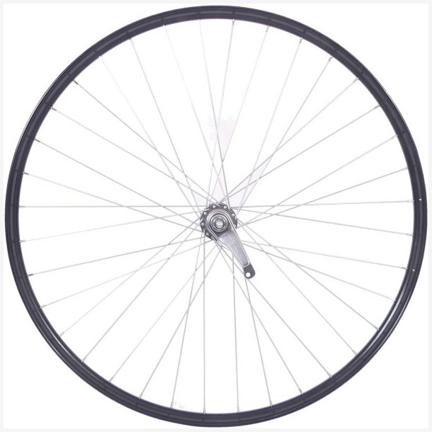 Baghjul 28 x1 1/2 Shimano bremsenav - sort