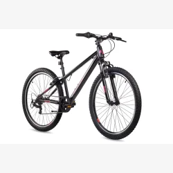 S'COOL Xroc 26" junior MTB cykel med 6 gear - sort