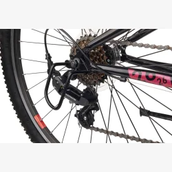 S'COOL Xroc 26" junior MTB cykel med 6 gear - sort