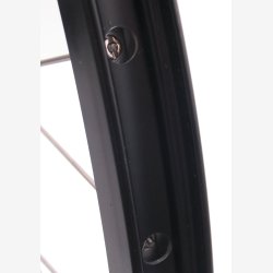 Front Wheel 28/29 "/ 622x19C Ryde Andra 30 Rim with Shimano FH-M525 7/8/9 Gear Hub for 6-Bolt Bremse Disc - Black