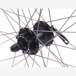 Front Wheel 28/29 "/ 622x19C Ryde Andra 30 Rim with Shimano FH-M525 7/8/9 Gear Hub for 6-Bolt Bremse Disc - Black