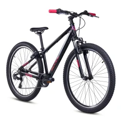 S'COOL Xroc Pro 26-K7 26" junior MTB med 7 gear -sort