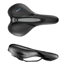 Cykelsadel Selle Royal Respiro Moderate - All Journeys - sort