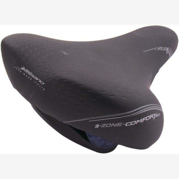 Saddle Selle Bassano Volare BigCity XXL elastomer - black