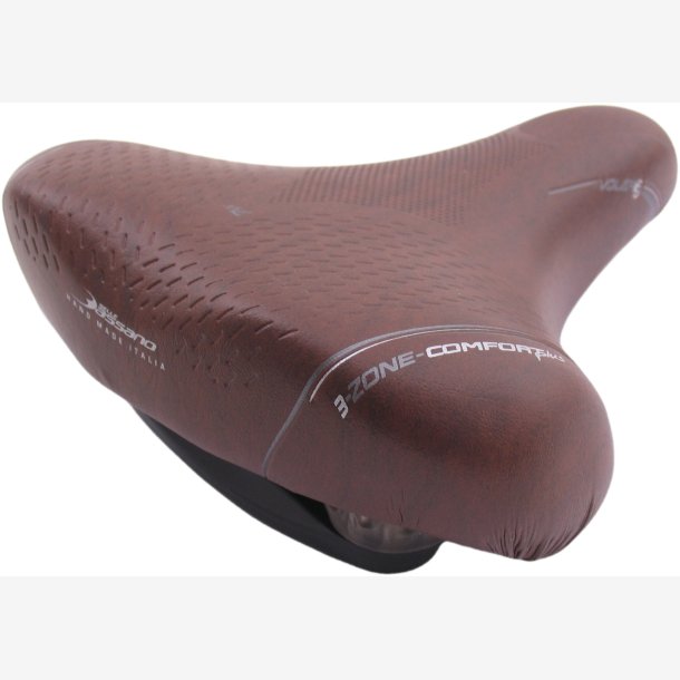 Saddle Selle Bassano Volare BigCity XXL elastomer - brown