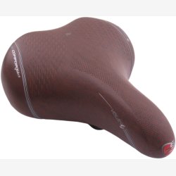 Saddle Selle Bassano Volare BigCity XXL elastomer - brown