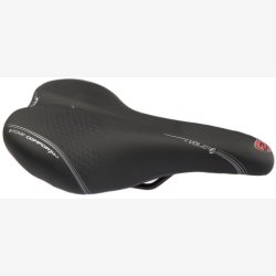 Cykelsadel Selle Bassano Volare M X33 til mnd - sort