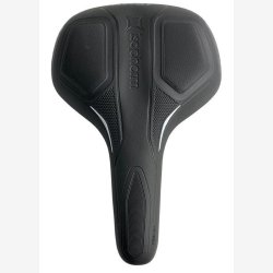 Cykelsadel Selle Bassano Leggera Isophorm City Lady - sort