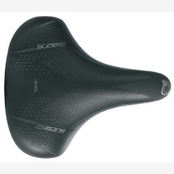 Saddle Selle Bassano Volare XXL Cruiser with double spring - black