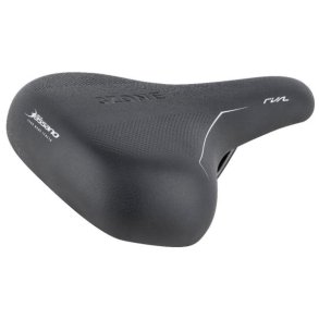 Cykelsadel Selle Bassano Rivale 3zone City - sort