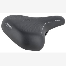Cykelsadel Selle Bassano Rivale 3zone City - sort