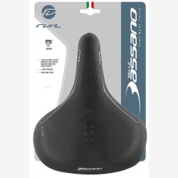 Cykelsadel Selle Bassano Rivale 3zone City - sort