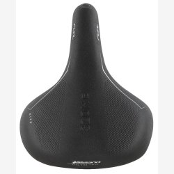 Cykelsadel Selle Bassano Rivale 3zone City - sort