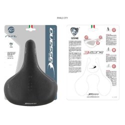 Selle Bassano sadel Rivale 3zone City sort