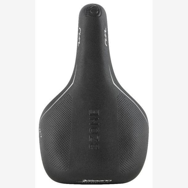 Saddle Selle Bassano Rivale 3zone Sport with Spanninga Baglygte - black