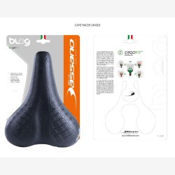 Saddle Selle Bassano Cafe Racer Bobber Men - black