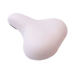 Cykelsadel Dutch Perfect - hvid