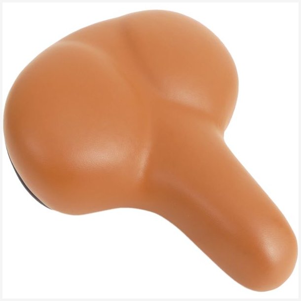 Cykelsadel Dutch Perfect - brun