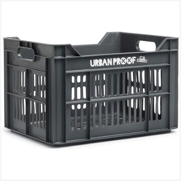 Recycled cykelkasse Urban Proof 30 liters - ash grey