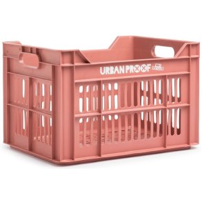 Recycled cykelkasse Urban Proof 30 liters - warm pink