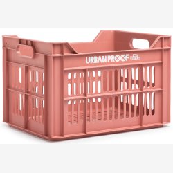 Recycled cykelkasse Urban Proof 30 liters - warm pink