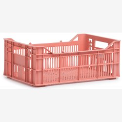 Recycled cykelkasse Urban Proof Helsinki 7 liters - warm pink