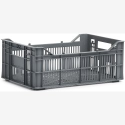 Recycled cykelkasse Urban Proof Helsinki 7 liters - ash grey