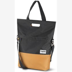 Shopper cykeltaske Recycled Urban Proof 20 liter - gr/gul