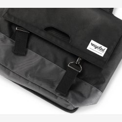 Dobbelt cykeltaske Recycled Urban Proof 55 liter - sort/gr