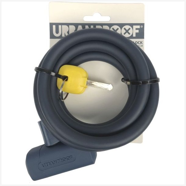 Spiral kabells Urban Proof 12mm x 150cm - mat bl