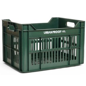 Recycled cykelkasse Urban Proof 30 liters - forest green