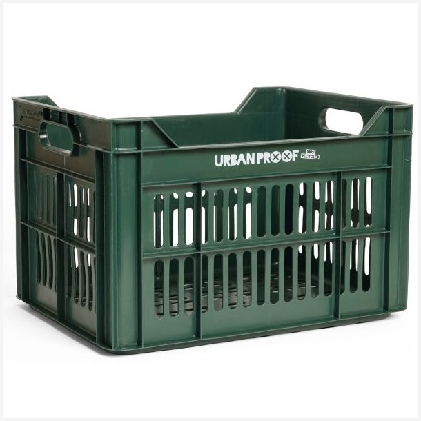 Recycled cykelkasse Urban Proof 30 liters - forest green